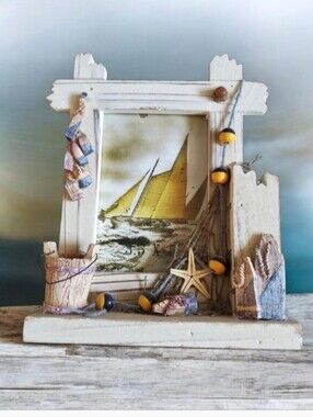 Fishing Pier Picture Frame
